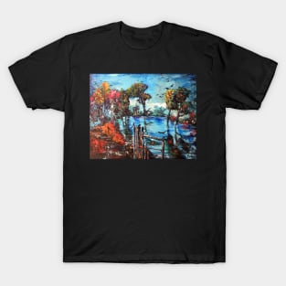 Black Ghosts of Fall T-Shirt